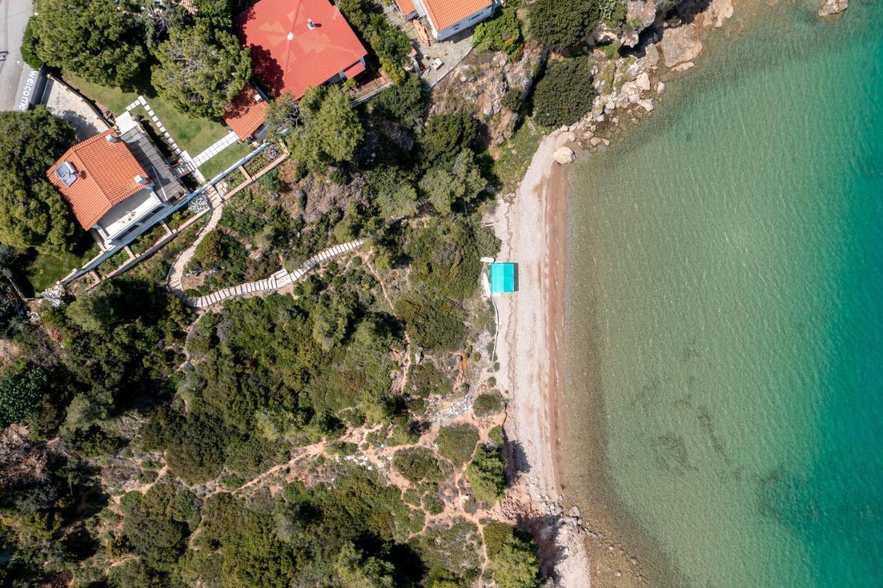 Crystal Beach Villa Chalkís Zewnętrze zdjęcie